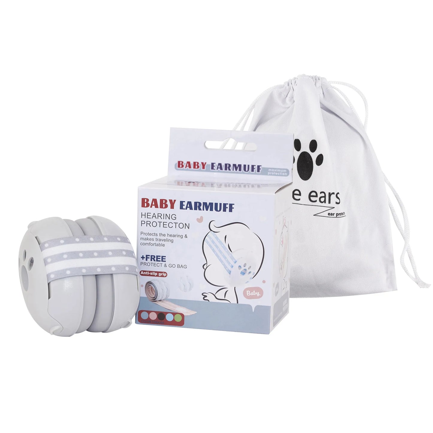 Casque antibruit pour les bébés de 0 à 36 mois