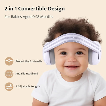Casque antibruit pour les bébés de 0 à 36 mois