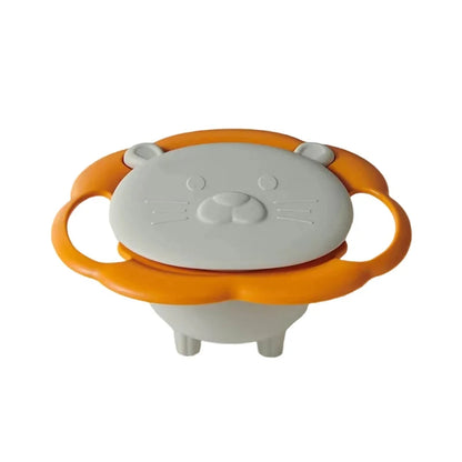 Bol Gyroscopique Anti-Renversement – Snack Sans Stress pour Bébé